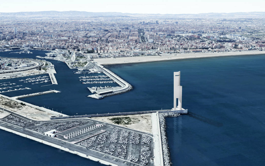 La Torre Eólica de la Marina de Valencia